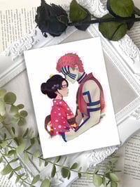 Akaza y Koyuki, Kimetsu no yaiba.