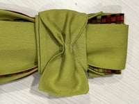 Image 1 of Verdant Mosiac Bow Woman's Necklace Tie