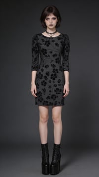 Image 1 of Annabelle's Curse - Gothic Mini Dress