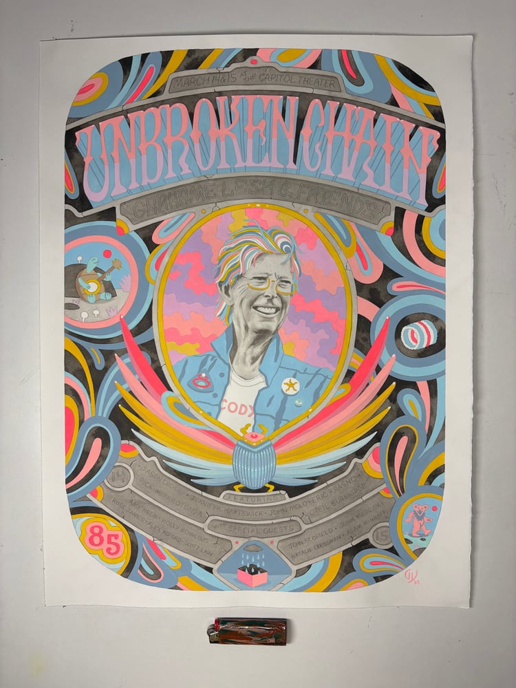 Image of Unbroken Chain Original Painting