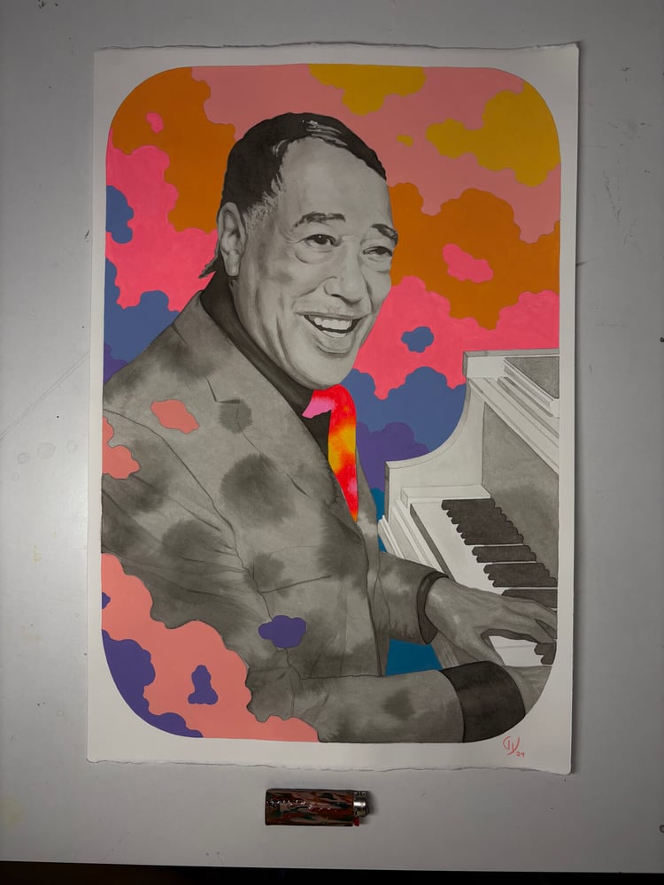 Image of Duke Ellington Original Painting