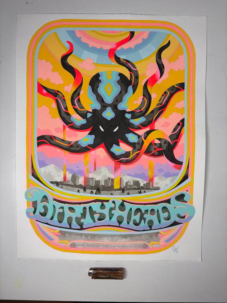 Image of Dirty Heads SLC Original Painting