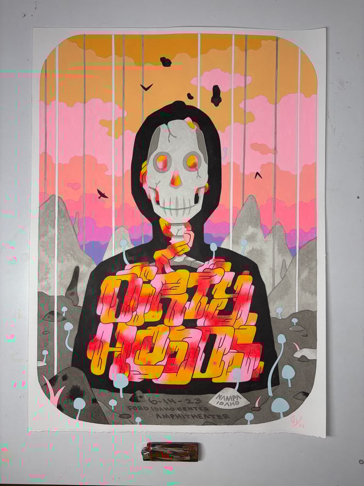 Image of Dirty Heads Nampa Original Painting