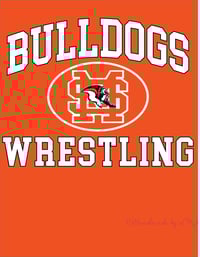 Image 2 of Bulldogs Wrestling Shirts