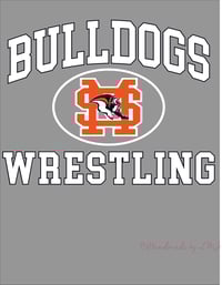 Image 3 of Bulldogs Wrestling Shirts