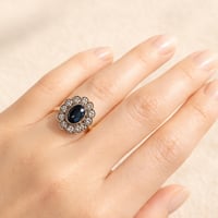 Image 7 of D Heirloom sapphire ring 