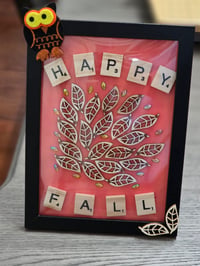 Image 1 of Happy Fall picture art