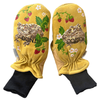 Image 1 of Boreal Toad & Strawberry Mittens