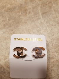 Image 6 of Chanel Earrings Rose Gold