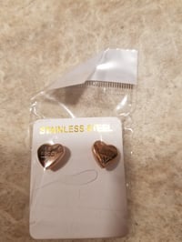 Image 2 of Gucci Earrings Heart Shape