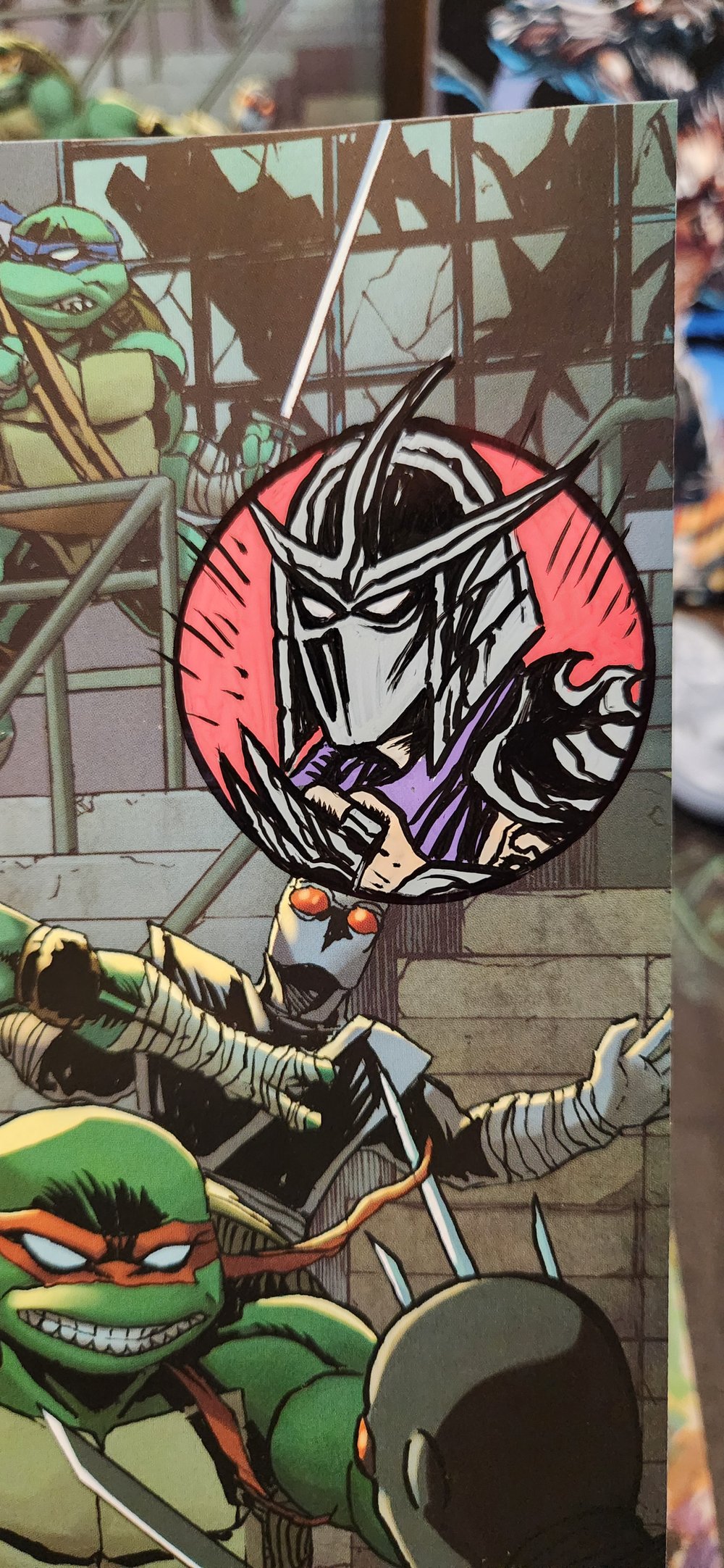 TMNT #13 (2025) BLACK SABER EXCLUSIVE BY JASON FLOWERS