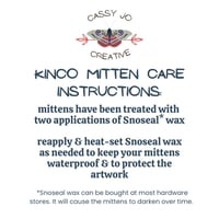 Image 2 of Blue Morpho Butterfly Mittens