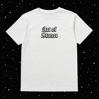 Image 3 of “Chain” White Heavyweight Tee