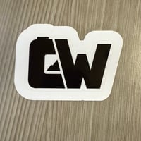 CW STICKERS NEW (BLACK)