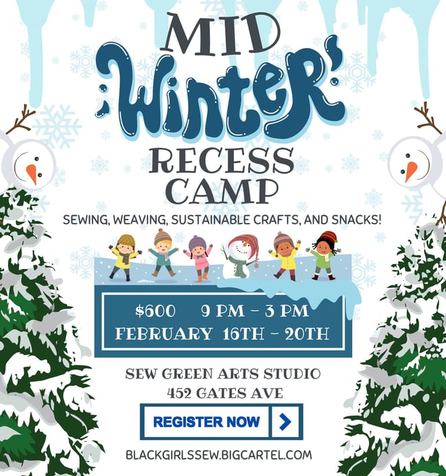  Mini Sewing & Sustainable Arts Day Camp