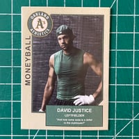 Image 3 of Custom Moneyball trading cards