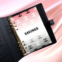 Image 1 of Planner Dashboard Cover - set of 12 Chane*l ( Get Your Life Together)