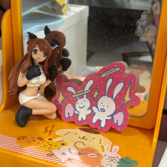 twee polka dot bunny