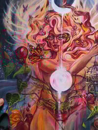 Image 2 of BECOMING PERSEPHONE ~ A3 Full Colour Print