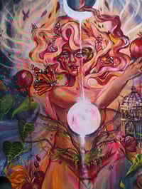 Image 3 of BECOMING PERSEPHONE ~ A3 Full Colour Print