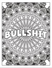 Image 3 of Colorful Words (Adult Coloring Book)