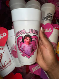 Boys Ugh Styrofoam Cups