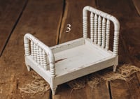 Image 5 of Beaded Spindle Baby Bed in different colors
