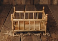 Image 3 of Vintage Woodland Cradle in 2 colors