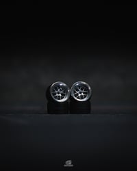 Image 2 of BBS F1R - Forged Alloy 1/64 Wheels + Ultra-Thin Tires