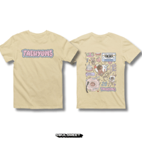 Image 9 of BTS Bias T-shirt RM Jin Suga J-Hope Jimin V Taehyung Jungkook OT7