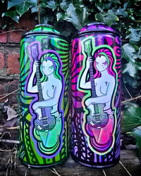 Image 1 of PsychedeliCan - Painted Empty Paint Cans