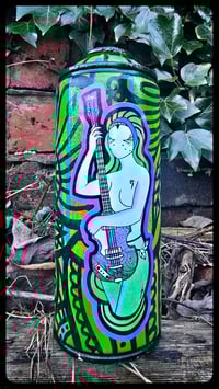 Image 2 of PsychedeliCan - Painted Empty Paint Cans
