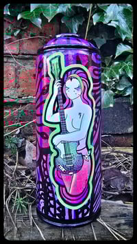 Image 3 of PsychedeliCan - Painted Empty Paint Cans