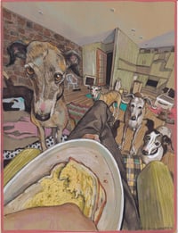 Toast of the town - A4 Giclee print