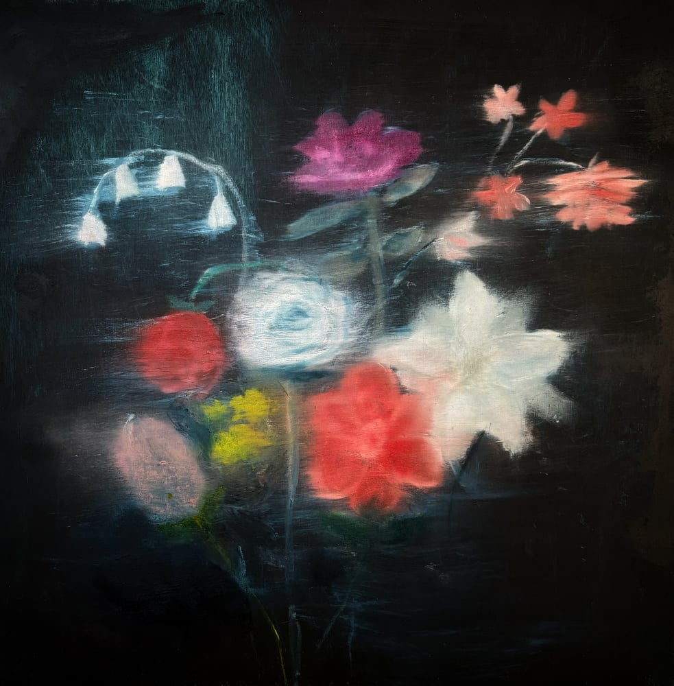 Image of January Flowers (Original Painting)