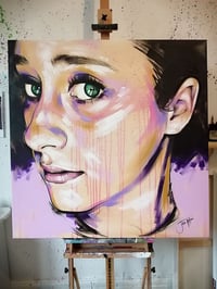 Image 2 of Original Painting - 'Miss Terious'