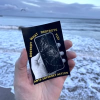 Image 4 of Fuck AI and Fuck the stupid internet sticker pack!