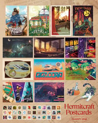 [B-GRADE] Foil Postcards ONLY + Stickers