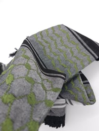 Image 3 of Green & Grey Keffiyeh
