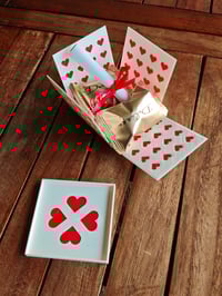 Image 6 of ❤️ Foldable Valentine Gift Box – Flat-Pack Heart Pattern Keepsake Box ❤️