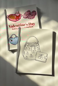 Image 5 of Valentine's Day Bold & Easy Coloring Book 22page