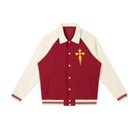 Image 1 of Glory Chosen Varsity Jacket (Red)