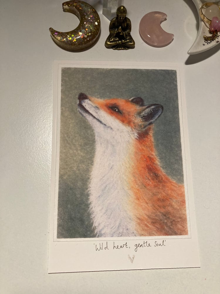 Image of Fox art print 🦊✨