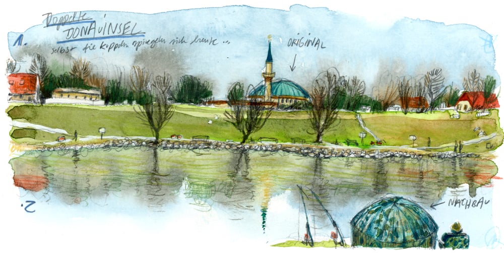 Image of Doppelte Donauinsel // Wien