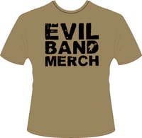 KHAKI 200GSM AS COLOUR T-SHIRT