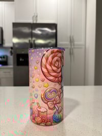 Image 2 of Hello Kitty Sweet Treats Personalized Kids Tumbler 12 oz 