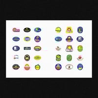 Image 5 of [MASALA NOIR®] FRUIT STICKERS (1980–2020)