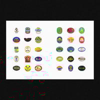 Image 7 of [MASALA NOIR®] FRUIT STICKERS (1980–2020)