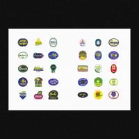 Image 10 of [MASALA NOIR®] FRUIT STICKERS (1980–2020)