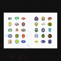 Image 11 of [MASALA NOIR®] FRUIT STICKERS (1980–2020)